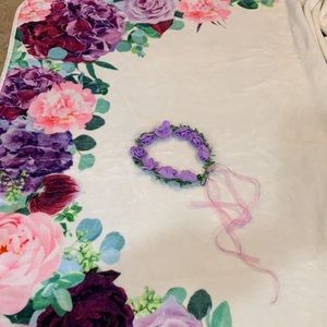 Baby monthly milestone blanket for pics !